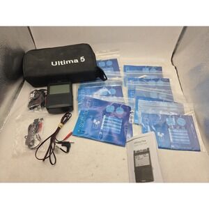 Ultima 5 Digital TENS Unit By Pain Management Technologies PMT W/ 10 Pads